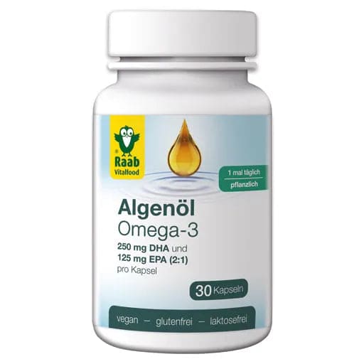 ALGAE OIL Omega-3 capsules