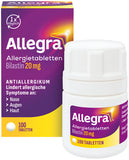 ALLEGRA Allergy Tablets 20 mg Tablets Dose