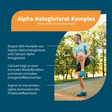 ALPHA-KETOGLUTARATE complex L-arginine+calcium caps. 120 pieces