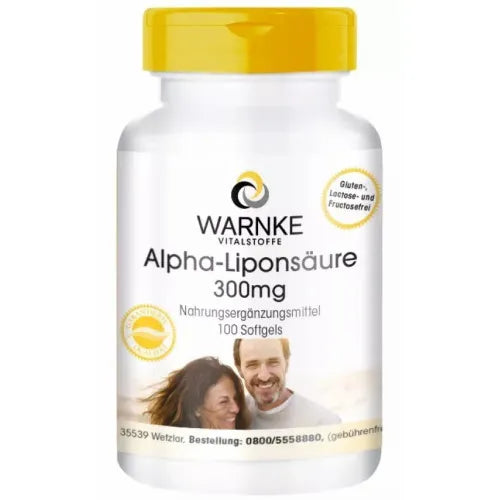 ALPHA-LIPOIC ACID (thioctic acid) 300 mg capsules