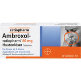 AMBROXOL ratiopharm 60 mg Expectorant Tablets 20 tablets