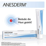 ANESDERM 25 mg-g + 25 mg-g Cream + 10 Patches