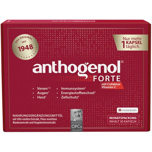 ANTHOGENOL forte Masquelier Original OPC capsules