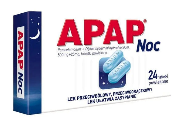 APAP Night x 24 tablets