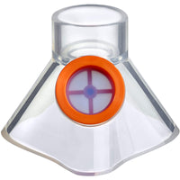 APONORM inhaler silicone mask size S orange