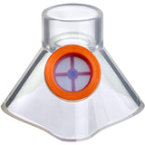 APONORM inhaler silicone mask size S orange