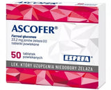 ASCOFER iron deficiency, anemia treatment x 50 dragees