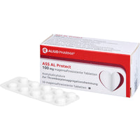 ASS AL Protect 100 mg gastric juice tablets