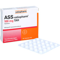 ASS ratiopharm 100 mg TAH tablets