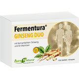 AURANATURA Fermentura Ginseng Duo Capsules 60 Count Vegan Gluten‑Free