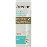 AVEENO Calm+ Restore Rehydrating Oat Night Cream 50 ml