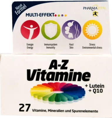 AZ complete vitamins and minerals, Lutein, Q10 tablets UK