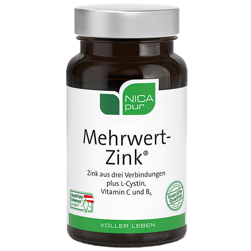 Added-value zinc capsules