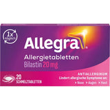 Allergies ALLEGRA Allergy Tablets 20 mg Melt Tablets 20 tablets