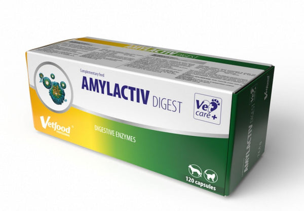 Amylactiv Digest Natural digestive enzymes for dogs, cats, ferrets