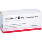 Anemia TARDYFERON depot iron (II) sulfate 80 mg prolonged-release tab. 100 pieces