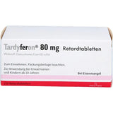 Anemia TARDYFERON depot iron (II) sulfate 80 mg prolonged-release tab. 100 pieces