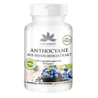 Anthocyanins from blueberry extract 500mg