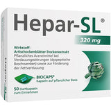 Artichoke, Indigestion, dyspeptic complaints HEPAR-SL 320 mg hard capsules