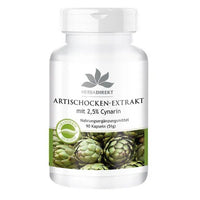 Artichoke, cynarin capsules