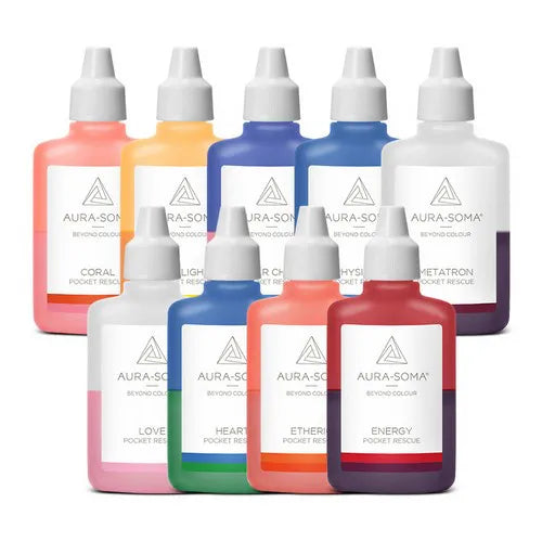 Aura Soma Pocket Set in Box 225 ml