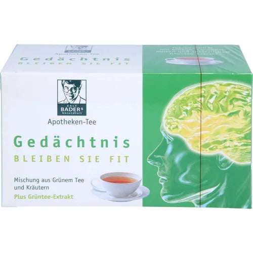 BADERS Pharmacy Tea Memory Filter Bags