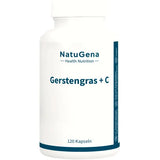 BARLEY GRASS + VITAMIN C buffered vegan capsules 120 count