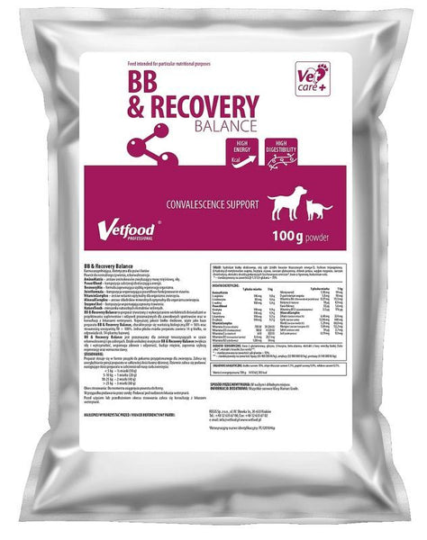 BB & Recovery Balance Protein Supplement for Dogs and Cats