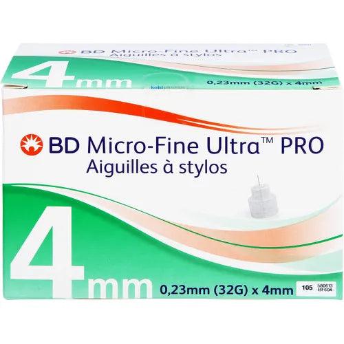 BD MICRO-FINE ULTRA Pro Pen Needles 0.23x4mm 32G UK