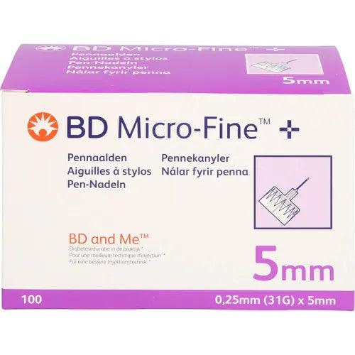BD MICRO-FINE+ Pen Needles 0.25x5mm 31G UK