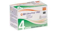 BD ULTRA-FINE PRO pen needles 4 mm 32 G 0.23 mm