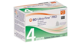 BD ULTRA-FINE PRO pen needles 4 mm 32 G 0.23 mm