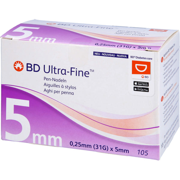 BD ULTRA-FINE pen needles 5 mm 31 G 0.25 mm