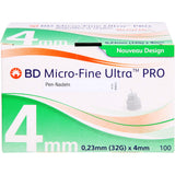 BD MICRO-FINE ULTRA Pro Pen Needles 0.23x4 mm 32 G