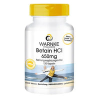 BETAINE HCL 650 mg capsules