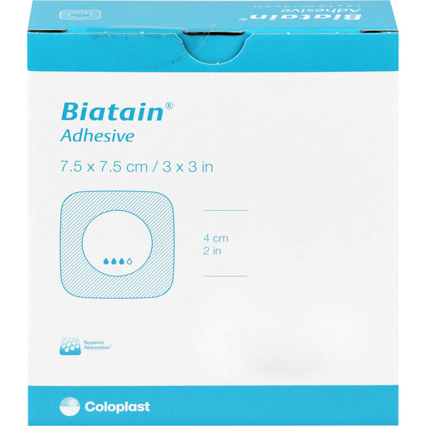 BIATAIN foam dressing 7.5x7.5 cm self-adhesive