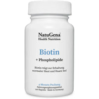 BIOTIN HIGH DOSE+Lecithin vegan capsules