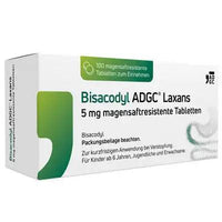 BISACODYL ADGC Laxative 5 mg gastric juice tablets UK