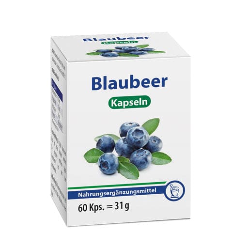 BLUEBERRY capsules, Blueberries (Vaccinium Myrtillus)