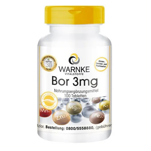 Boron for testosterone (BOR) 3 mg tablets