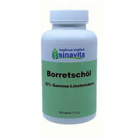 BORAGE OIL 20% gamma-linolenic acid 160 capsules