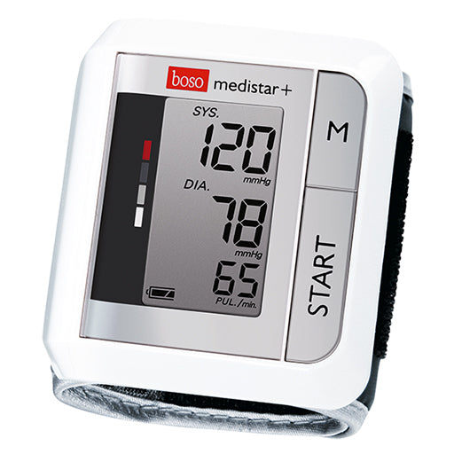 BOSO medistar+ wrist blood pressure monitor