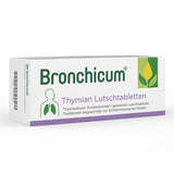 BRONCHICUM extract of thyme cough lozenges 50 pc