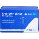 BUPROFEN axicur 400 mg acute film-coated tablets 50 tablets
