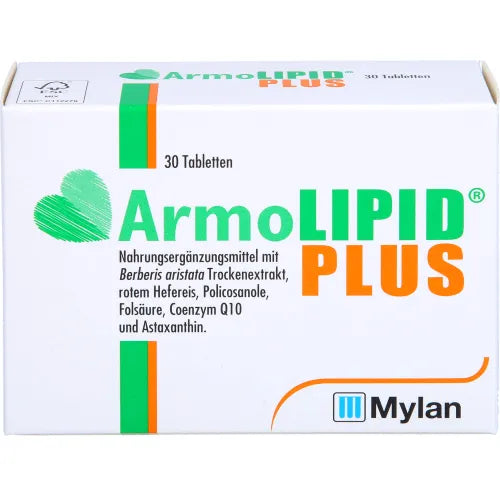 Berberis aristata extract, ARMOLIPID PLUS tablets