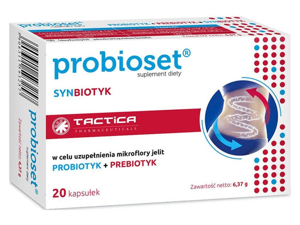 Bifidobacterium lactis, Lactobacillus acidophilus, Inulin, Probioset