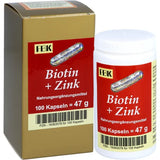 Biotin + Zinc Capsules 100 count  Austria