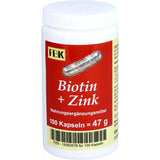 Biotin + Zinc Capsules 100 count  Austria