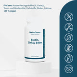 Biotin + Zinc + Selenium, high dose + vegan tablets, 365 tablets