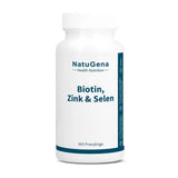 Biotin + Zinc + Selenium, high dose + vegan tablets, 365 tablets